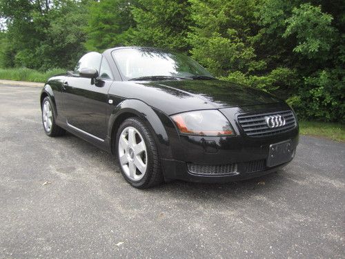 2001 audi tt convertible 1.8lt 5 speed leather a/c roadster drives great!!