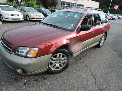 2002 subaru outback, no reserve, looks and runs fine, power seat,heated seats,