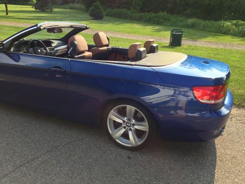 Purchase used 2007 335i Convertible E93 Blue/Saddle Brown ... Purchase used 2007 335i Convertible E93 Blue/Saddle Brown ...