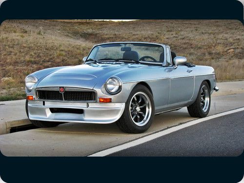 1972 mgb roadster with nissan ca18det turbo - very fast and superbly crafted