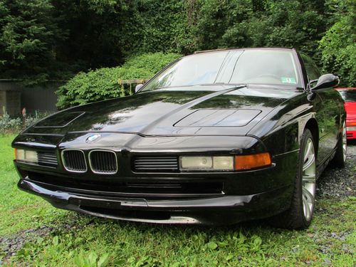 1993 bmw 850ci v12 5.0l auto coupe m5 wheels 8 series no reserve! 850 840 m6 csi