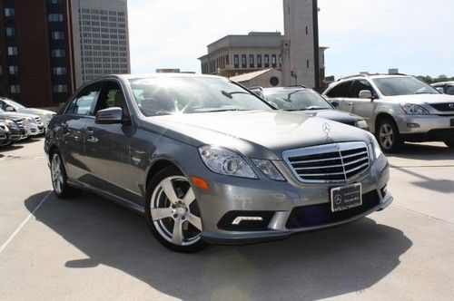 Certified e350 4matic premium 1 package back-up camera, navigation sport package