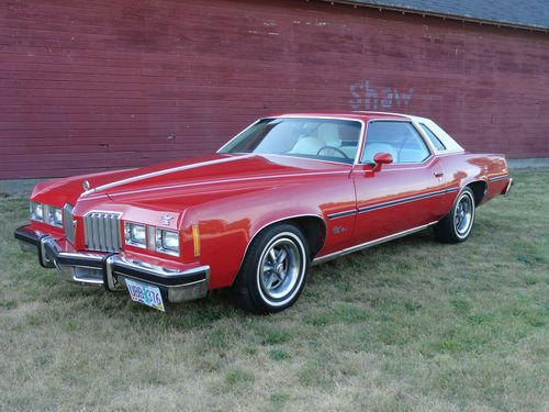 1977 pontiac grand prix sj 58k original cold a/c 400 v8 true survivor no reserve