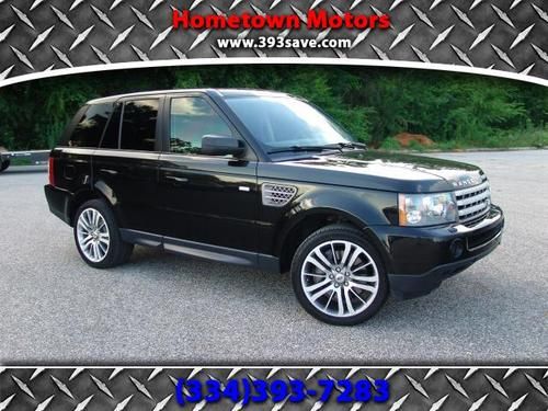 2009 range rover sport supercharged, nav! heated f&amp;r seat! cooler! pdist! 20s!