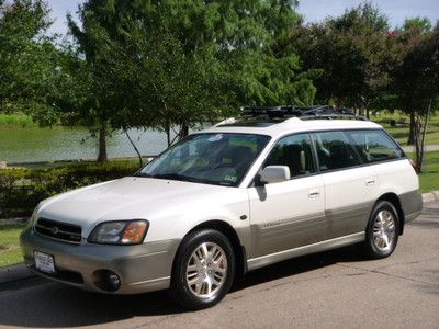 2002 subaru legacy outback 4x4 ll bean loaded one owner must see