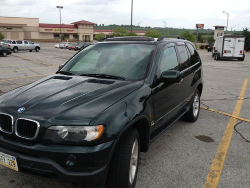 2001 bmw x5, mechanic owned, no reserve, clear title, will deliver*, 22mpg