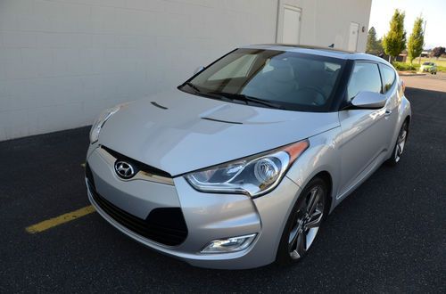 2012 hyundai veloster 1.6l 4cyl eco automatic 25k miles navigation sunroof