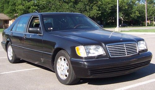 1996 mercedes benz s600 - v/12 runs great - very clean vehicle - low reserve