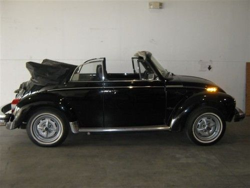 1979 volkswagen super beetle base convertible 2-door 1.6l