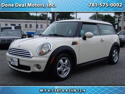 2008 mini clubman in mint condition power sunroof power windows leather cd..