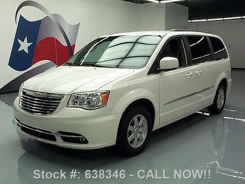 2013 chrysler town &amp; country touring nav dvd stow-n-go! texas direct auto