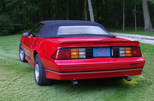 Purchase used 1988 Chevrolet Camaro Iroc-Z Convertible 2 ... Purchase used 1988 Chevrolet Camaro Iroc-Z Convertible 2 ...