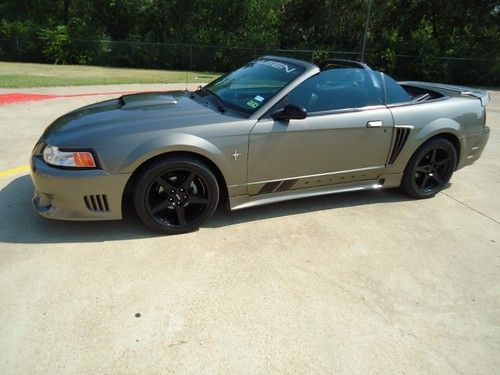2001 ford mustang saleen s281 convertible supercharged