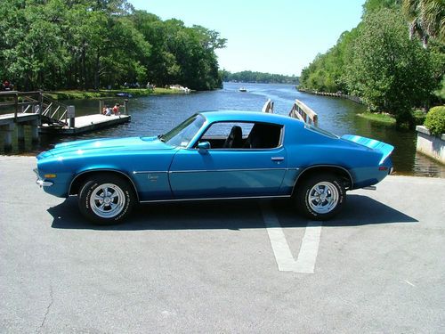 1971 chevrolet camaro show car totally restored mint only 71k original base 5.7l