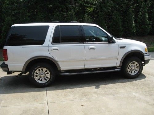 2001 expedition xlt 4wd rear a/c third seat no reserve