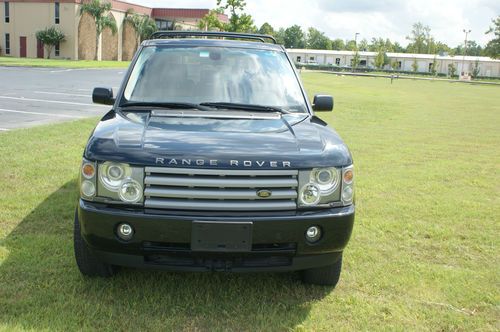 2004 land rover range rover hse sport utility 4-door 4.4l no reserve !!! 123k