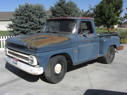 1966 chevy c-10 step-side pickup