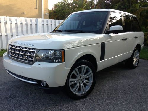 2010 land rover range rover hse lux. fully loaded.