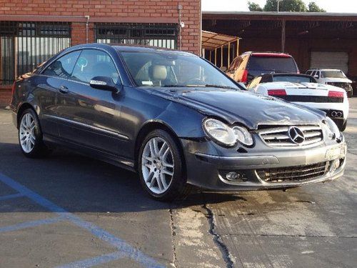 2008 mercedes-benz clk350 coupe damaged salvage runs! luxurious priced to sell