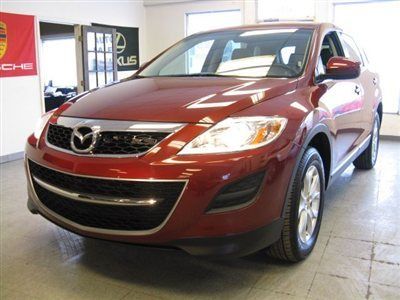 2012 mazda cx9 touring awd fac- wrnty 2tone interior htd leather 3rd row $23495