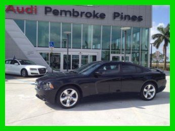 2011 r/t max black red leather 29s clean led garmen uconnect camera collision