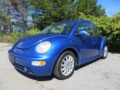 California beetle one owner sunroof smoke free fully serviced bright blue