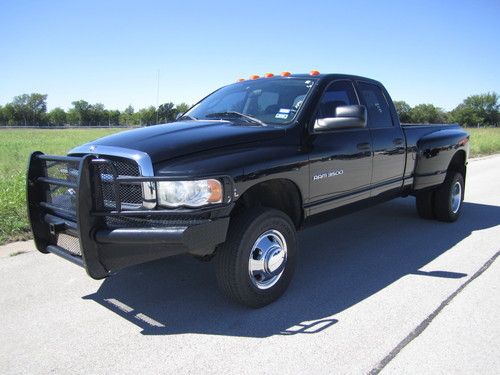 03 dodge ram 3500 diesel 5 speed 4x4 great clutch tx no rust 3 owners drives exc