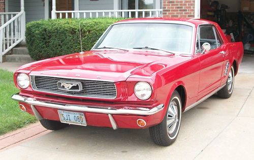 1966 ford mustang base 3.3l