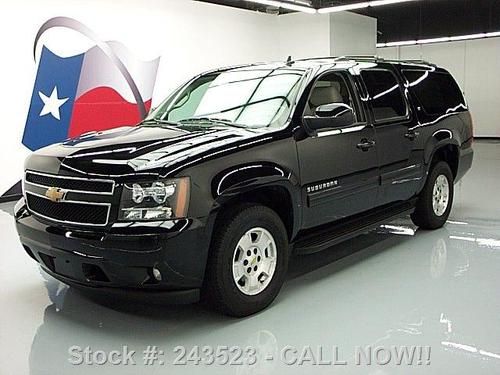 2013 chevy suburban lt 8 pass htd leather roof rack 24k texas direct auto