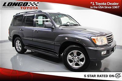 4dr 4wd low miles suv automatic gasoline 4.7l v8 galactic gray