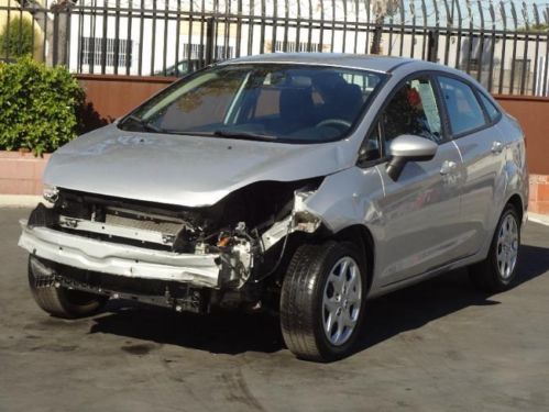 2012 ford fiesta se sedan damaged salvage runs! economical priced to sell l@@k!!