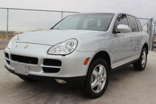 2004 porsche cayenne s damaged fixer runs extra extra clean! must see wont last!
