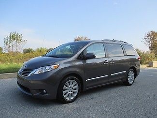 Sienna awd xle leather heated seats 7 passenger dvd low miles low price buy now