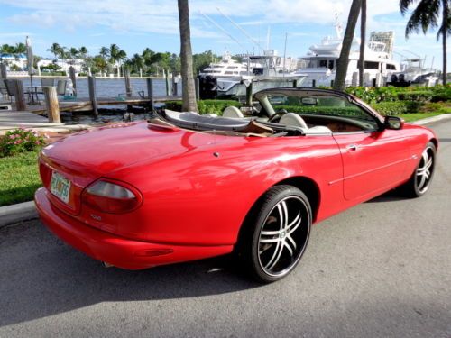 Florida 99 xk8 convertible winter pkg clean carfax 20&#034; alloys 4.0l topless lqqk