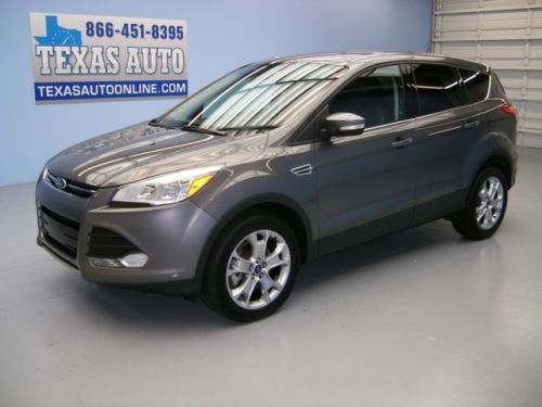 We finance!!!  2013 ford escape sel ecoboost roof heated leather 21k texas auto