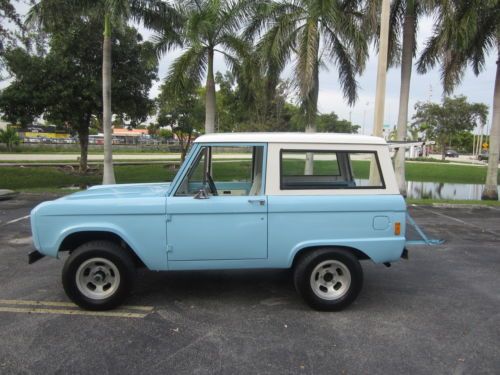 1977 ford bronco v8 302 4x4 rust free fl truck very clean runs great make offer