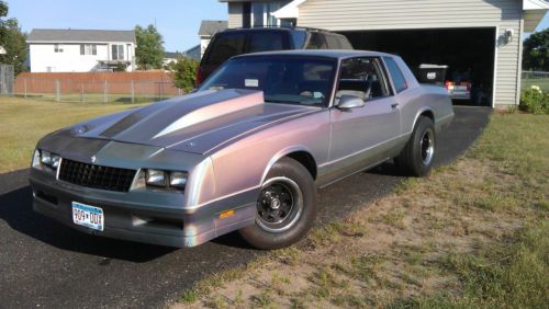 1988 chevrolet monte carlo ss with custom built 350. needs some tlc to finish!