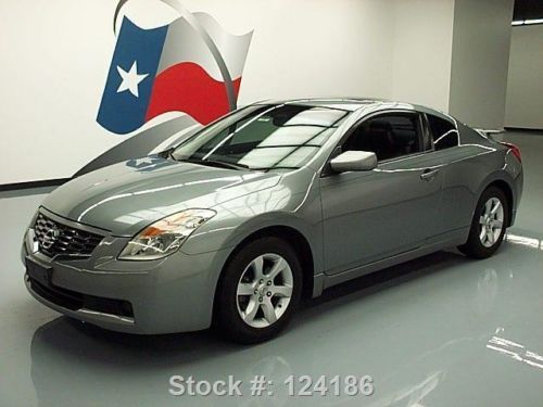 2009 nissan altima 2.5 s coupe sunroof htd leather 67k! texas direct auto