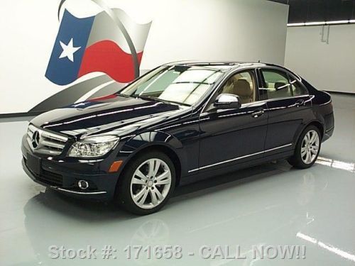 2008 mercedes-benz c300 lux p1 4matic awd sunroof 49k texas direct auto