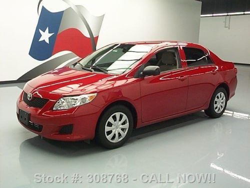 2010 toyota corolla 5-speed cd player one owner 42k mi texas direct auto