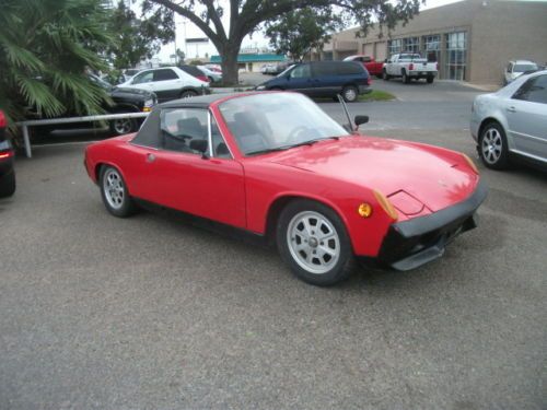 1973  914 porsche califonia car now in texas runs and drives  must sell
