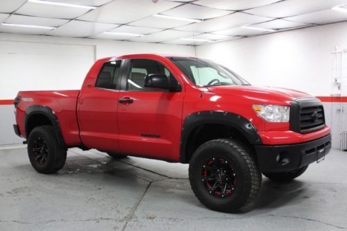 07 tundra sr5 trd lifted iforce v8 4x4 35 nitto double cab 18 alloy carfax