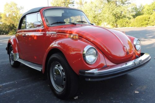 1974 volkswagen beetle convertible