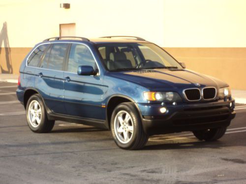 2003 bmw x5 awd 4x4 clean non smoker navi heat seats loaded must sell no reserve
