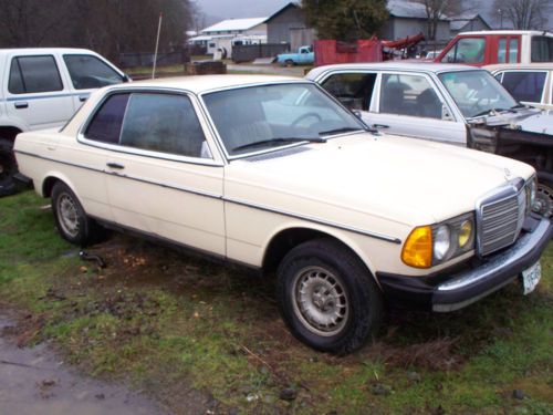 1982 mercedes 300cd diesel coupe 85k miles: restoration project