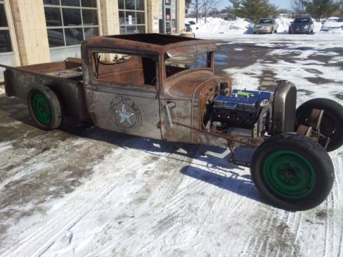 1931 plymouth rat rod truck pickup right hand drive great patina