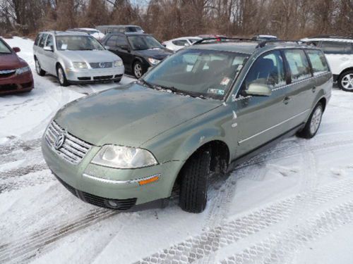 03 vw passat gls 98k miles clean carfax 1 owner moonroof abs brakes no reserve!!