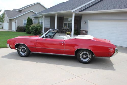 1972 buick skylark custom convertible 2-door 5.7l