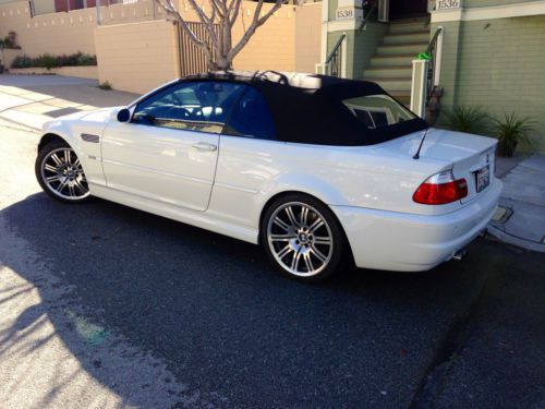2004 bmw m3 base convertible 6 speed manual stock mint condition