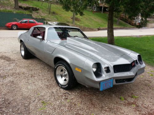 1980 rs camaro hotrod chevy  supercharged ,muscle solid street car,second genara